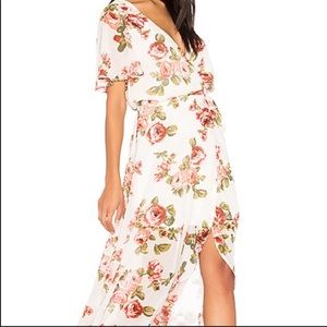Show Me Your Mumu Marianne Wrap Dress LARGE
